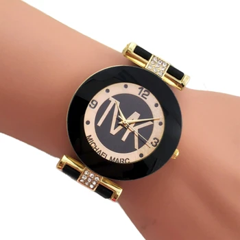 Знаменитые часы для женщин от топового бренда TVK, Черные Силиконовые наручные часы с арабским бриллиантом, цифровые Кварцевые женские Водонепроницаемые Женские часы