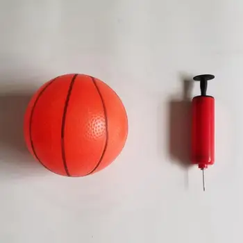 Мини-Батут Баскетбольное Кольцо с Отрывающимся Бортиком для Погружения на открытом воздухе, включая Небольшой Аксессуар для Баскетбольного Батута для всех возрастов