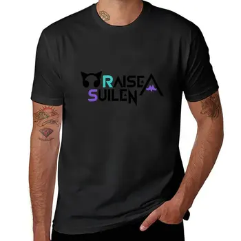 Новый логотип RAISE A SUILEN, футболка BANDORI BANG DREAM, короткая винтажная одежда, мужские забавные футболки