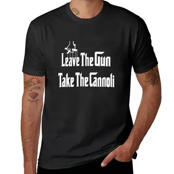 Оставь пистолет, возьми канноли, темная футболка с капюшоном, корейская модная рубашка для мальчиков с животным принтом, одежда для мужчин